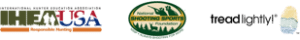 IHE, Tread Lightly and NSSF logos